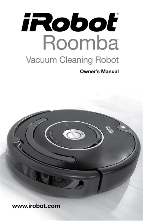 roomba operating manual